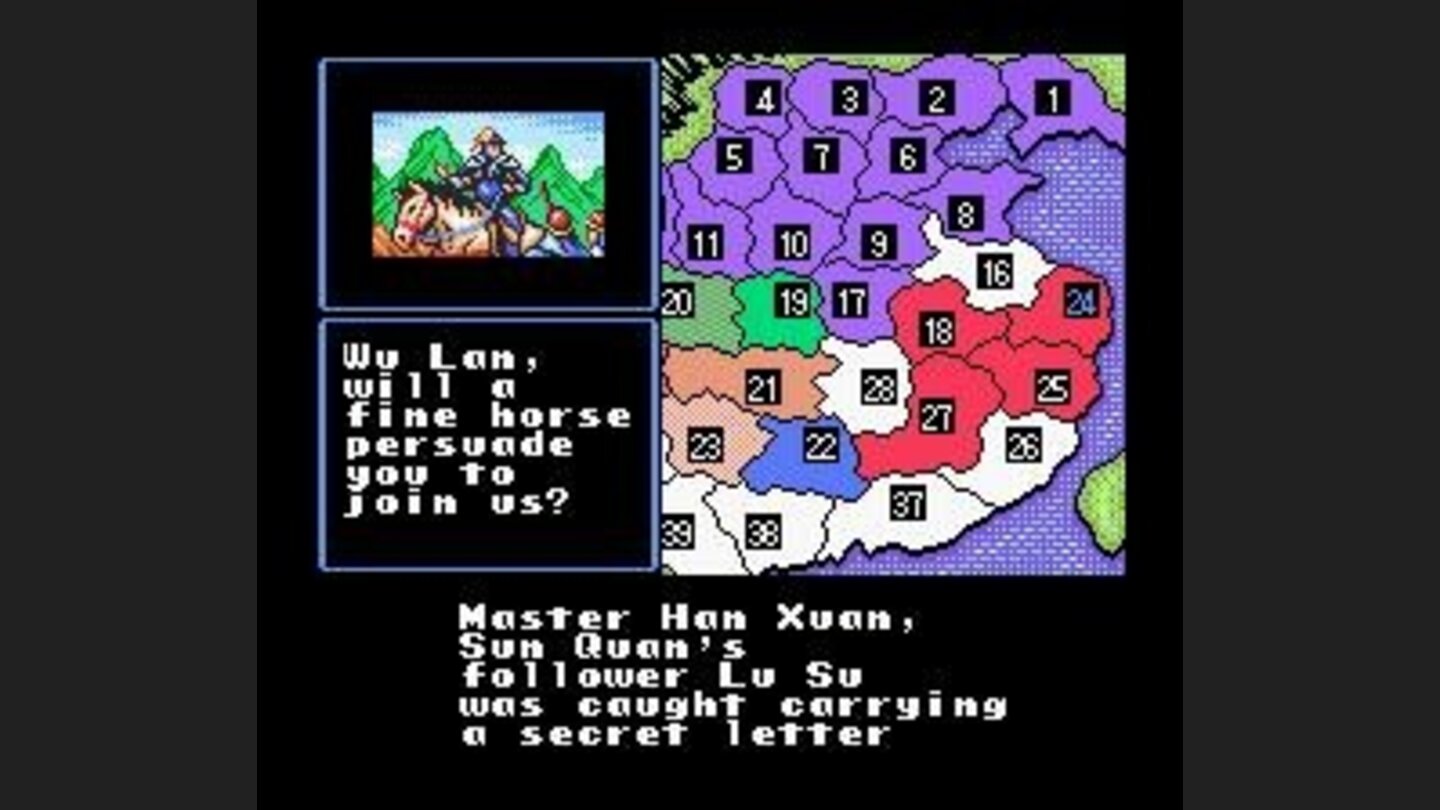 You receive news from your people