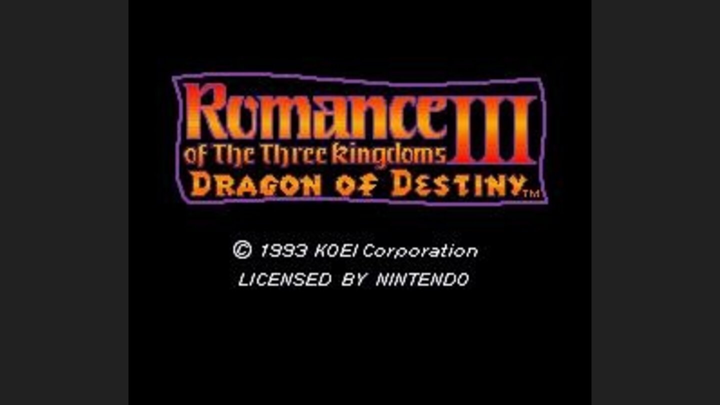 Title screen