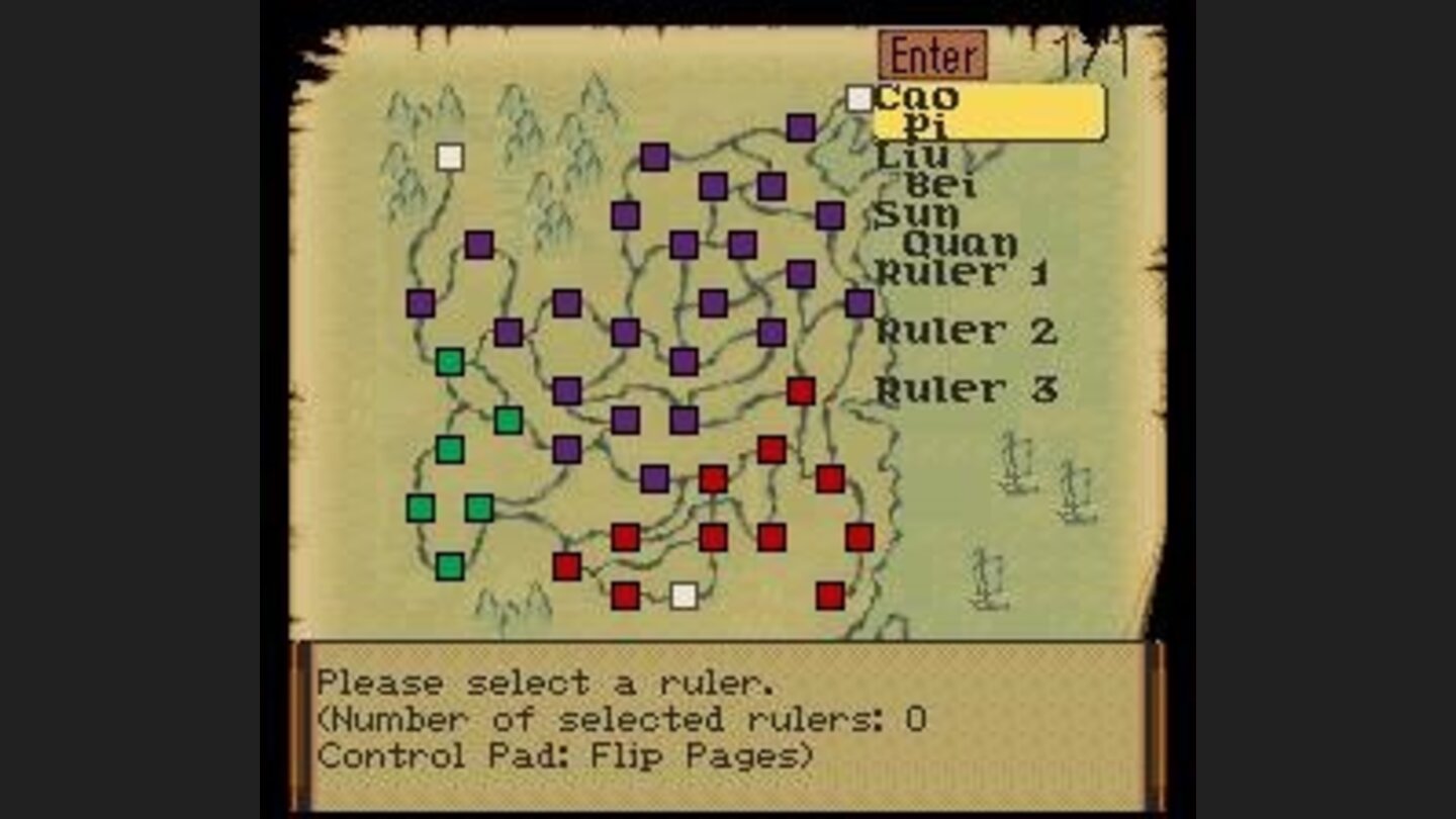 Selecting a ruler