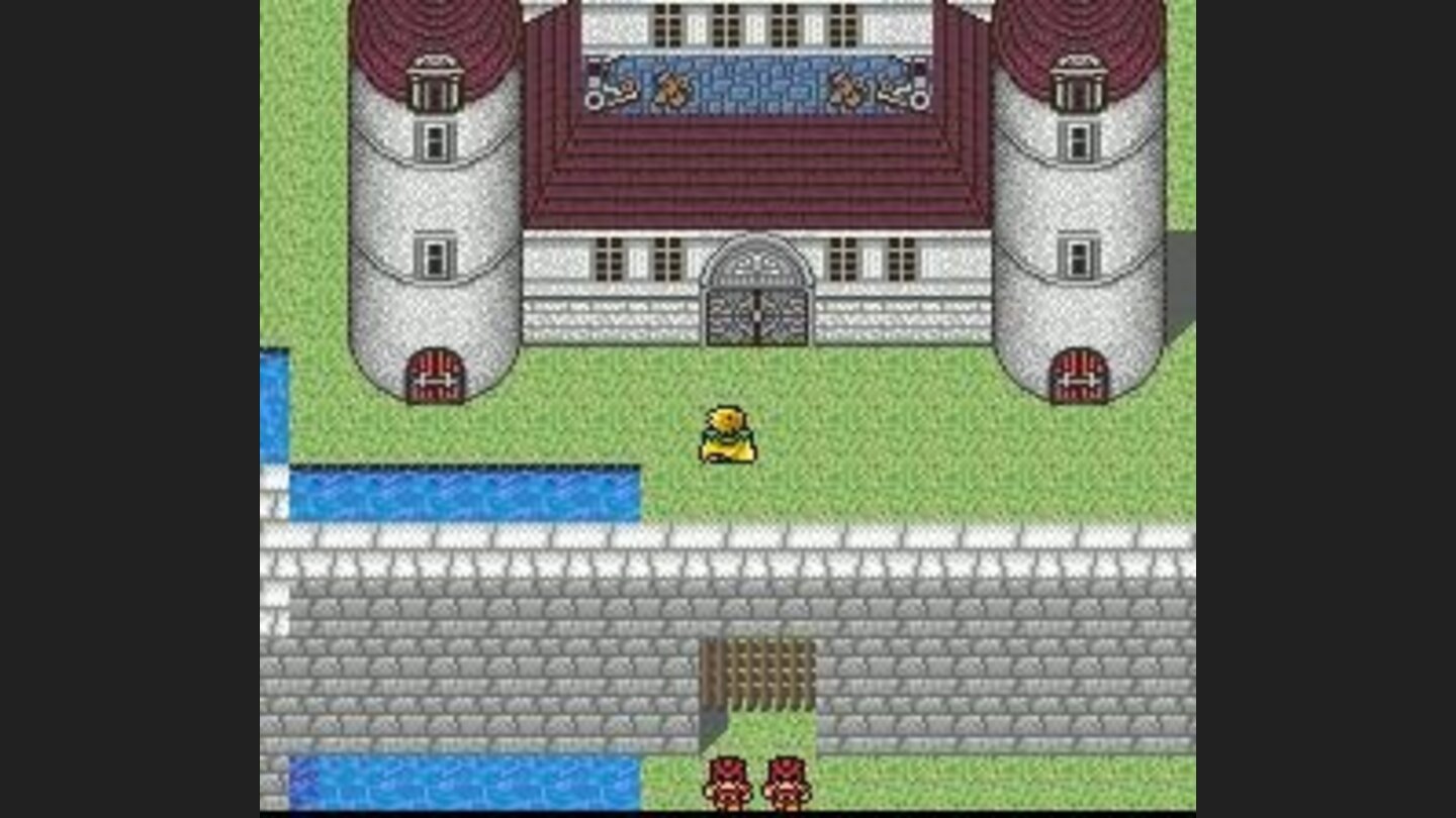 Outside the castle