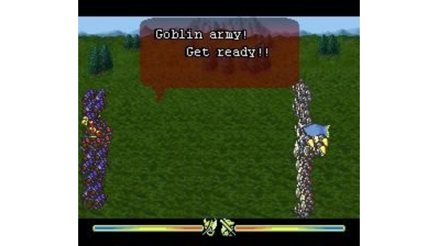 Mikhael's army vs. goblin army