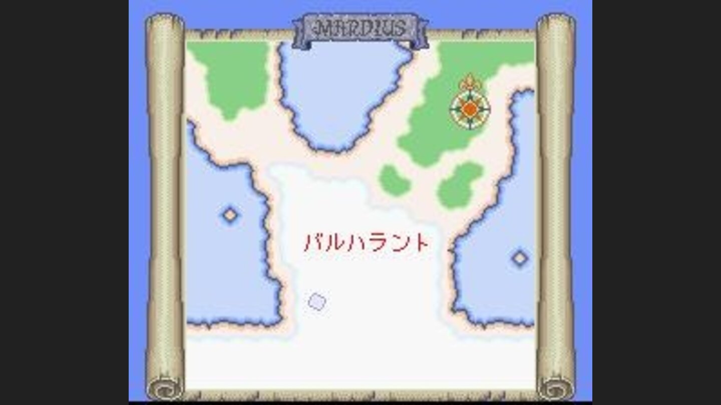 World map, common to all characters