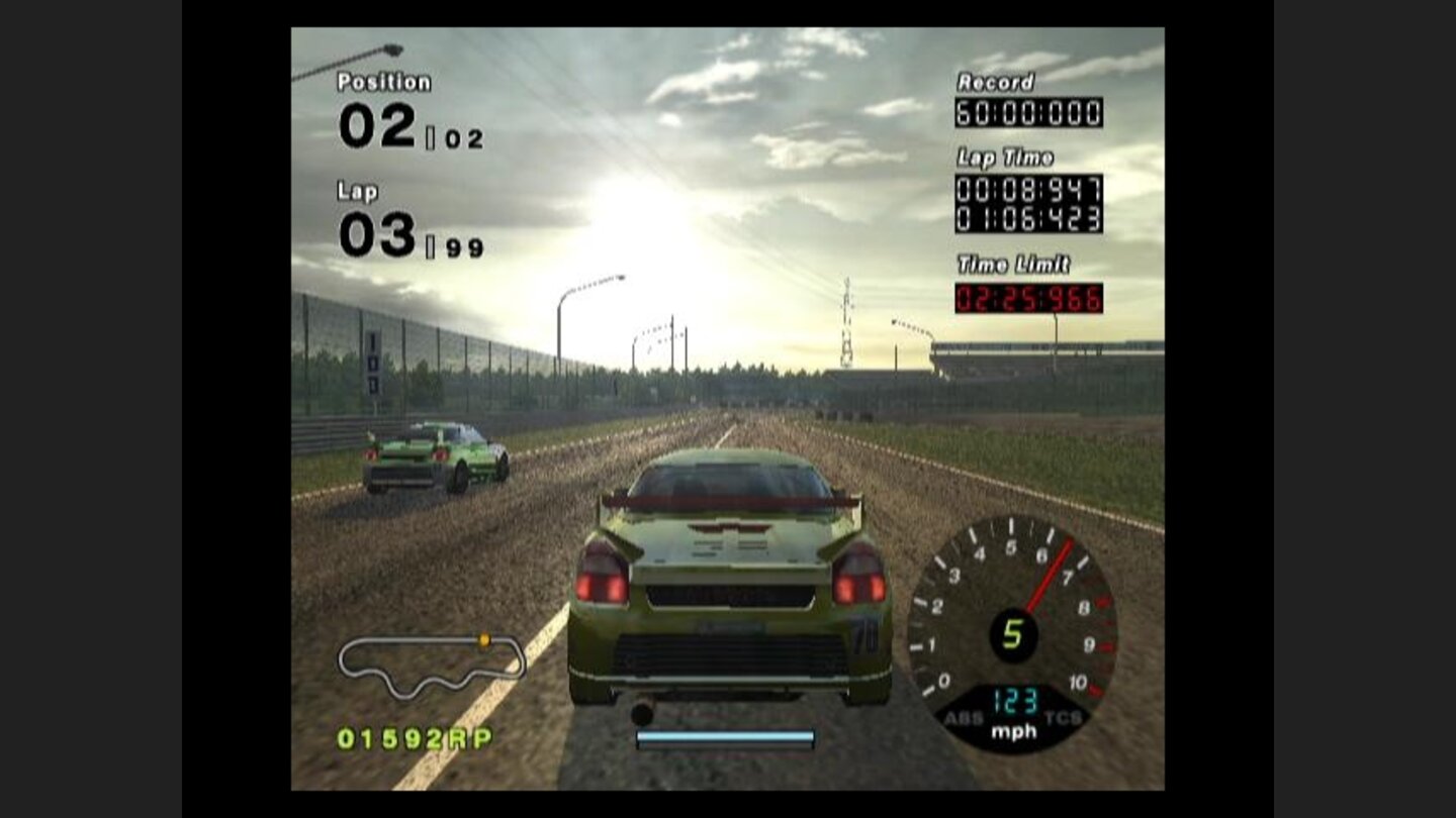 You need to overtake your opponent in this training race