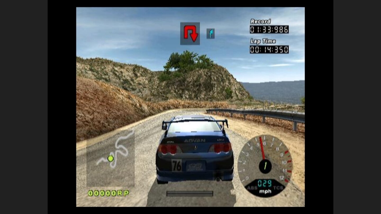 Race through the training track as fast as possible