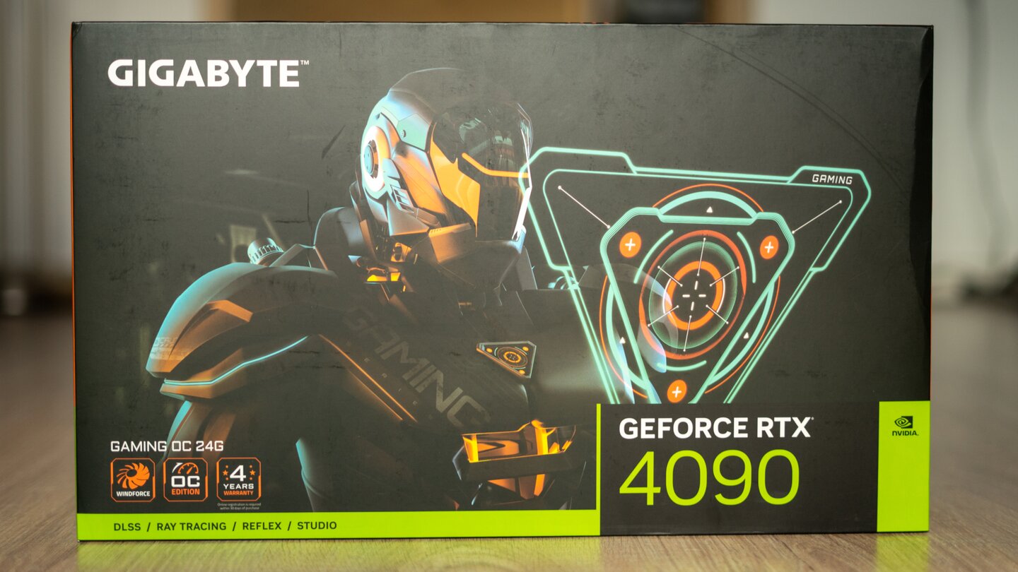 RTX 4090 Gigabyte Gaming OC Verpackung