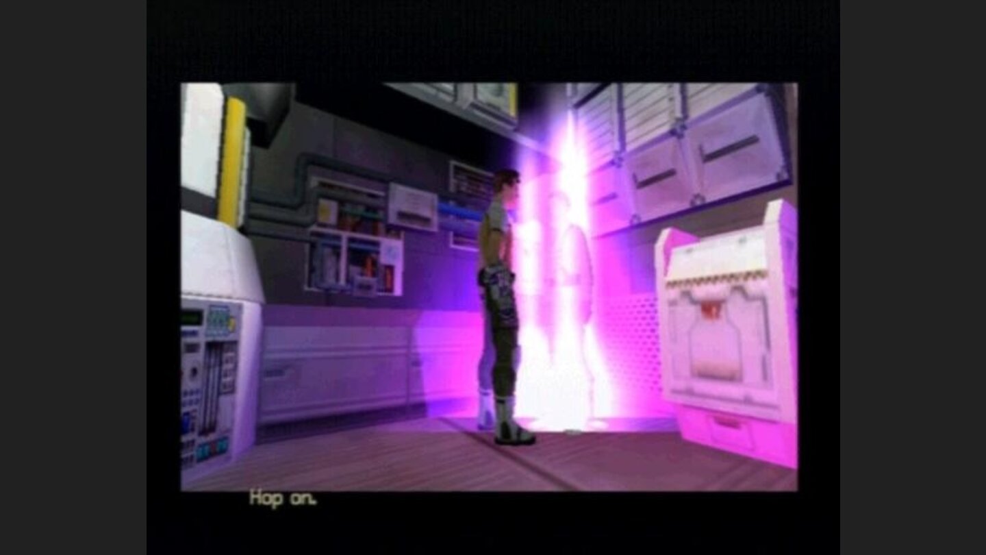 Youll run into many survivors on your journey, that you can save with your cube-storage thingy.
