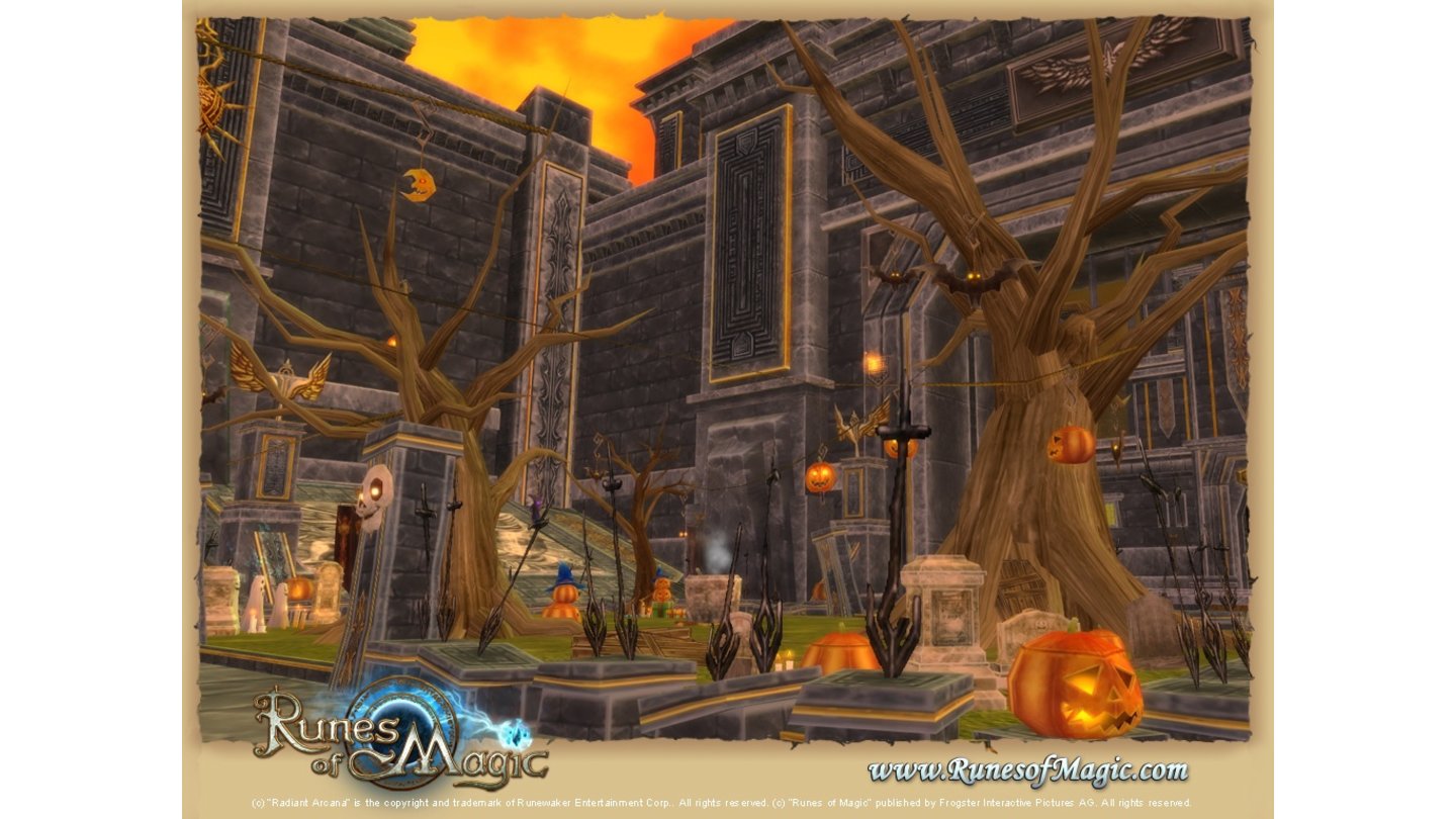 Runes of MagicScreenshots zu den Halloween-Events von 2010.