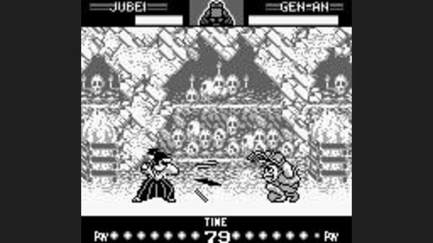 Jubei execute your fast-sword move trying avoid a possible Gen-Ans counter-attack.