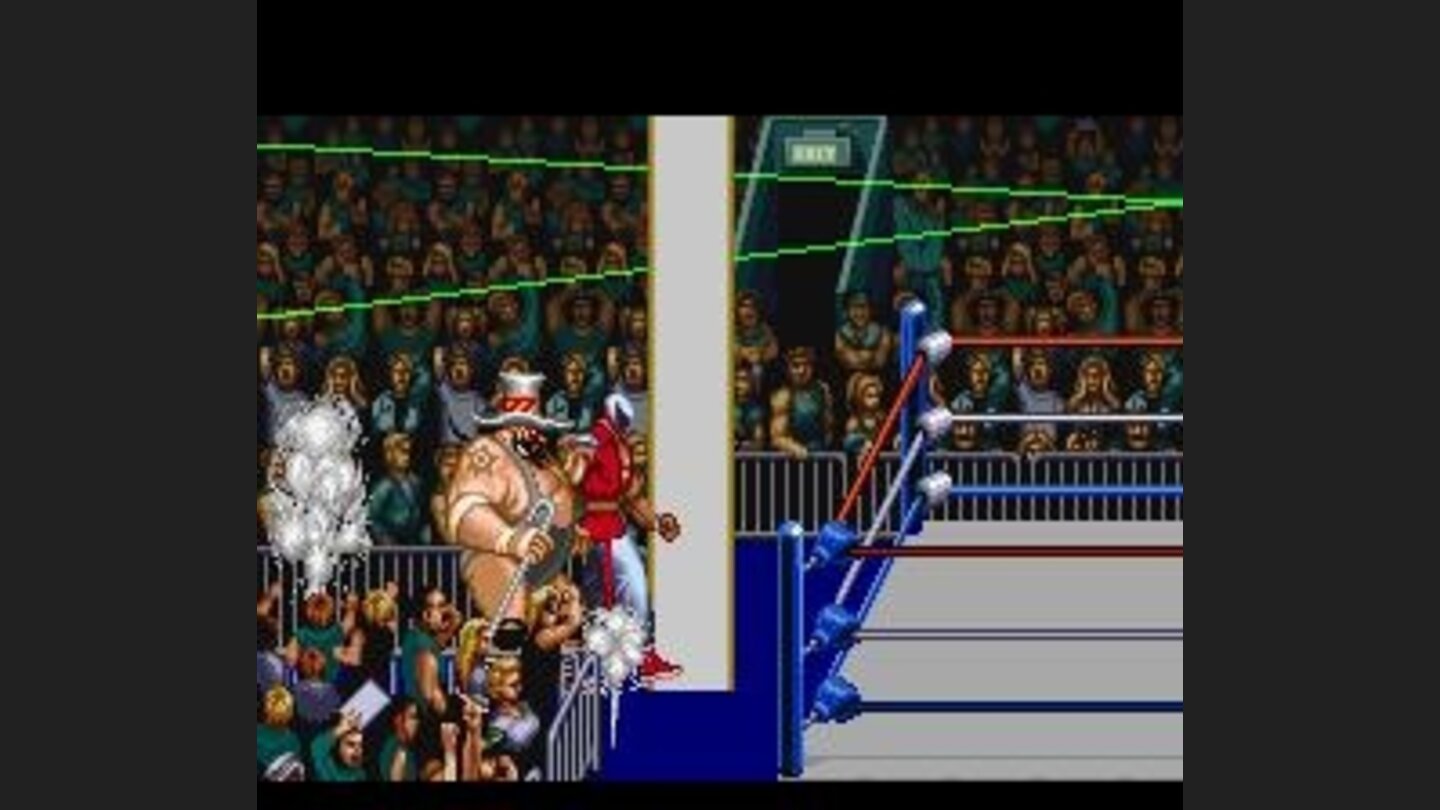 Marching to the ring
