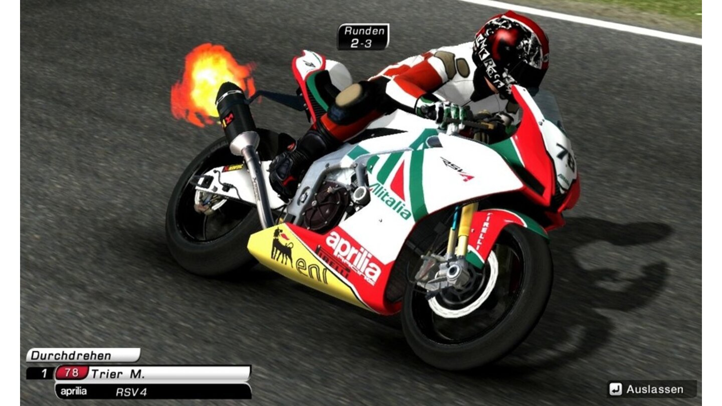 SBK X: Superbike World ChampionshipMit der gleichen Engine wie der Vorgänger SBK 09 bietet auch die 2010er Auflage wieder eine anspruchsvolle Motorrad-Simulation. Neu: Auch Einsteiger dürfen im Arcade-Modus mit zugeschalteten Fahrhilfen schnelle Erfolge feiern.