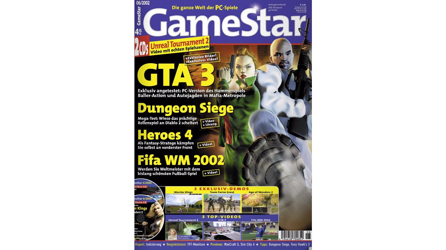 2002: Wer sind diese Leute? Was haben sie mit GTA 3 zu tun? Und warum skippt der rechte Charakter immer Leg Day?