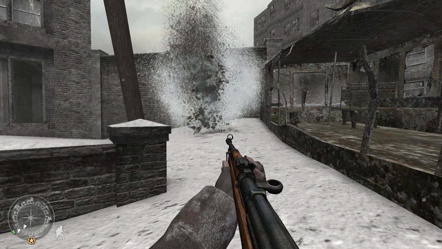 Schnee und Eis in Call of Duty 2