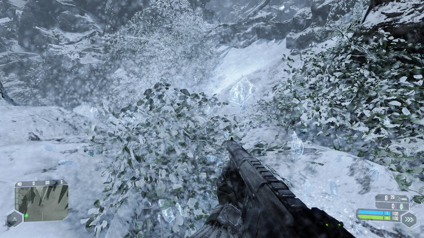 Schnee und Eis in Crysis