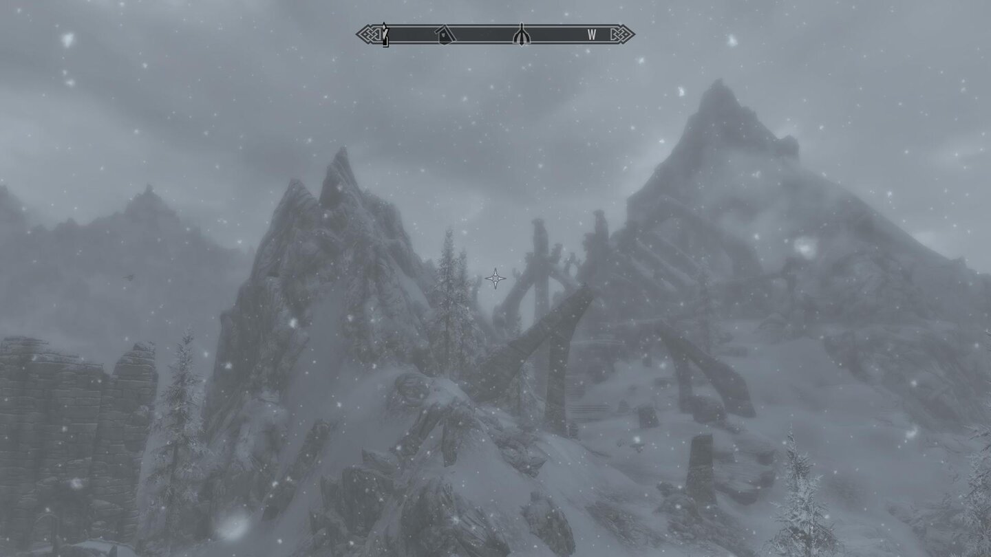 Schnee und Eis in Skyrim