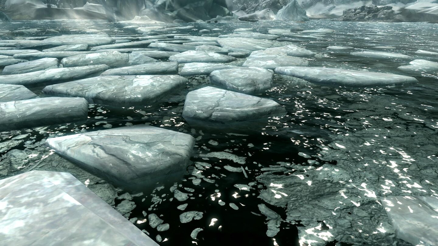 Schnee und Eis in Skyrim