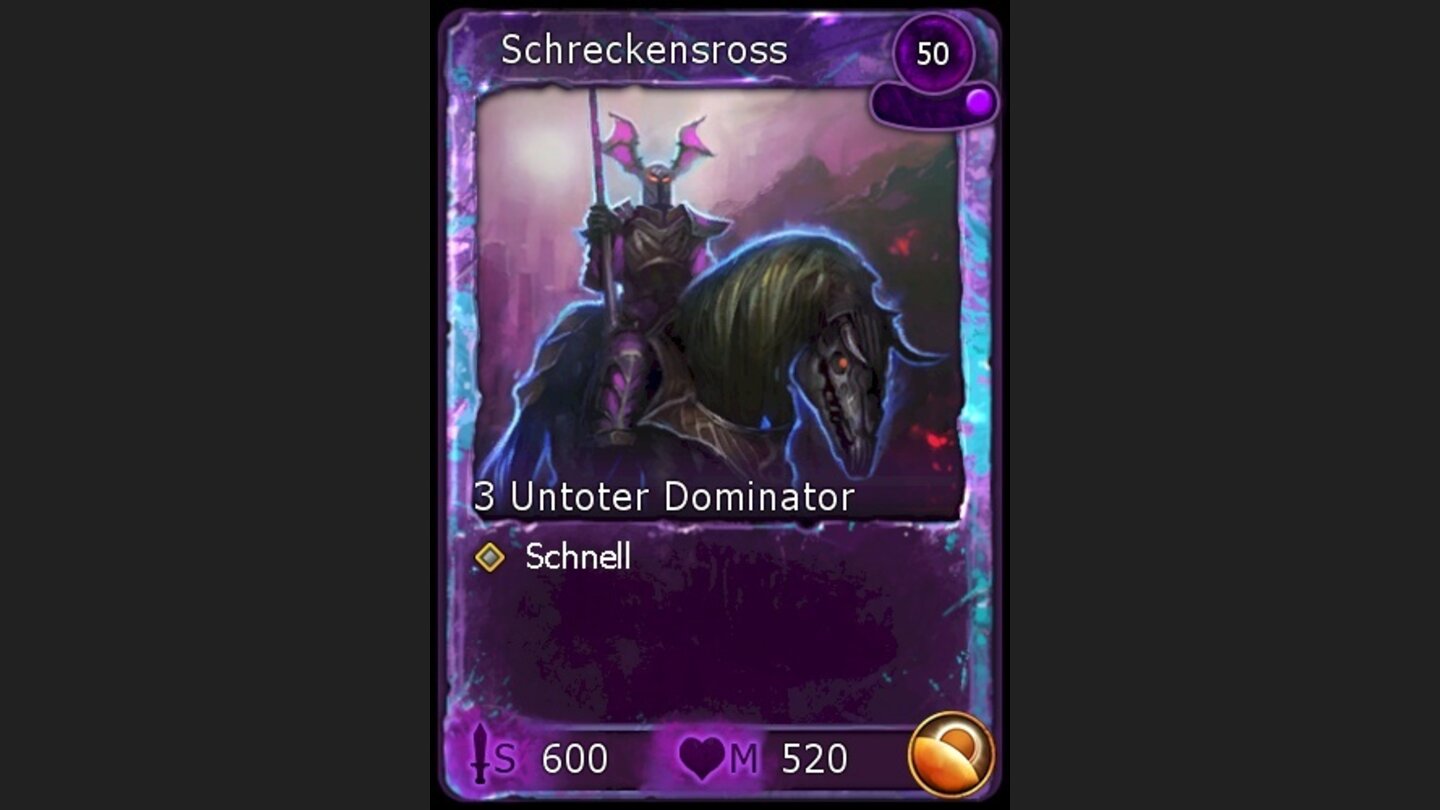 Battleforge - Frost-Deck: Schreckensross