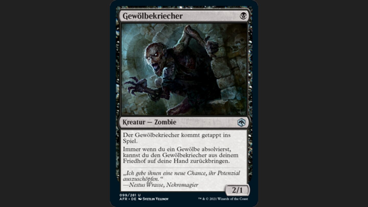 Schwarze Karte