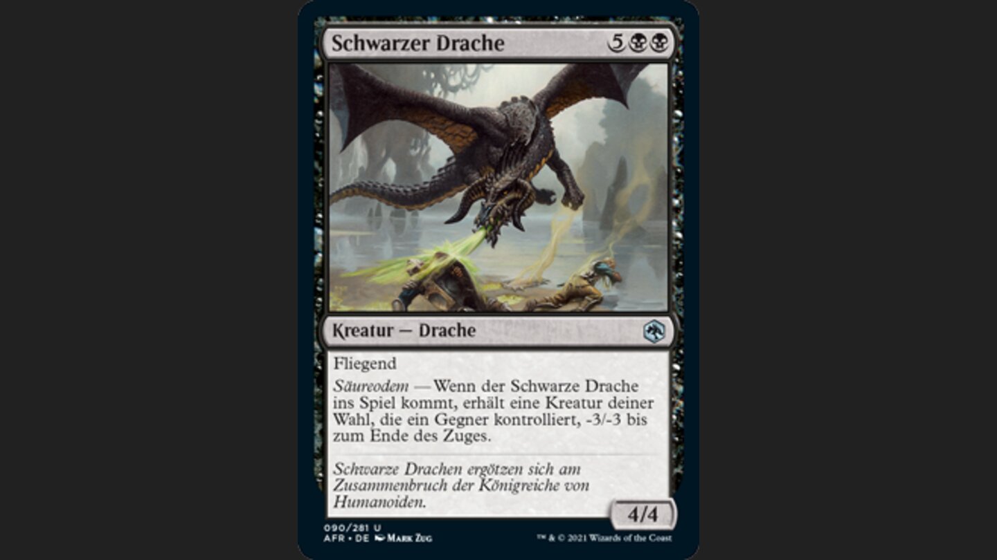 Schwarze Karte