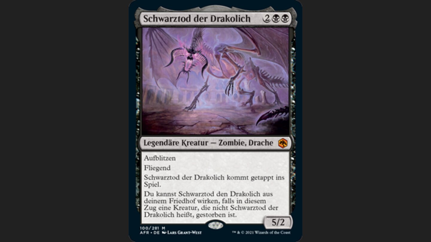 Schwarze Karte
