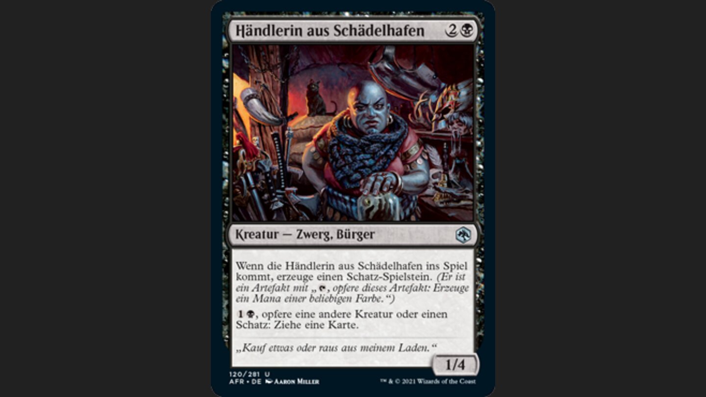 Schwarze Karte