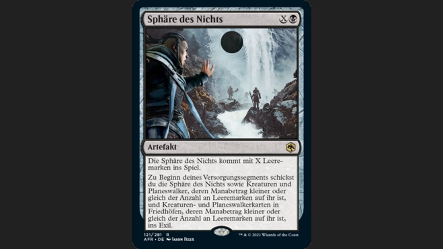 Schwarze Karte