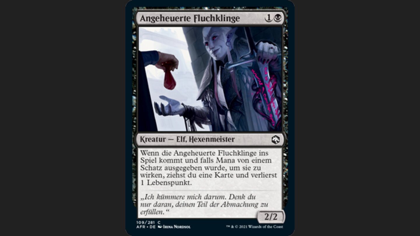 Schwarze Karte
