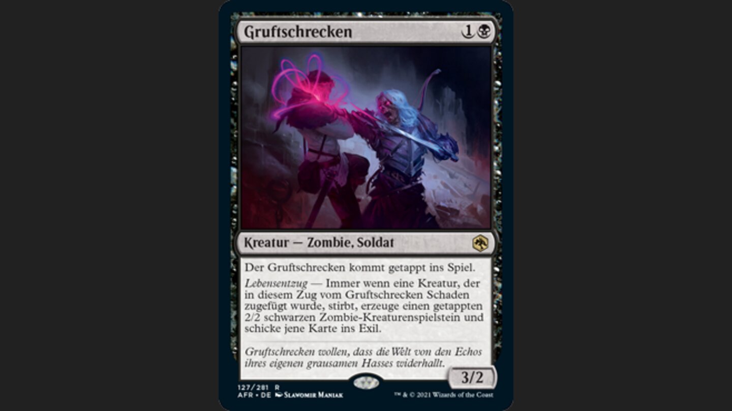 Schwarze Karte