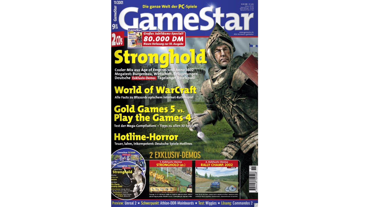 2001: Heiko ignorierte GTA 3 für Stronghold und bewies einen guten Riecher. Es traf den Nerv unserer Leser wie kaum ein anderes Spiel.