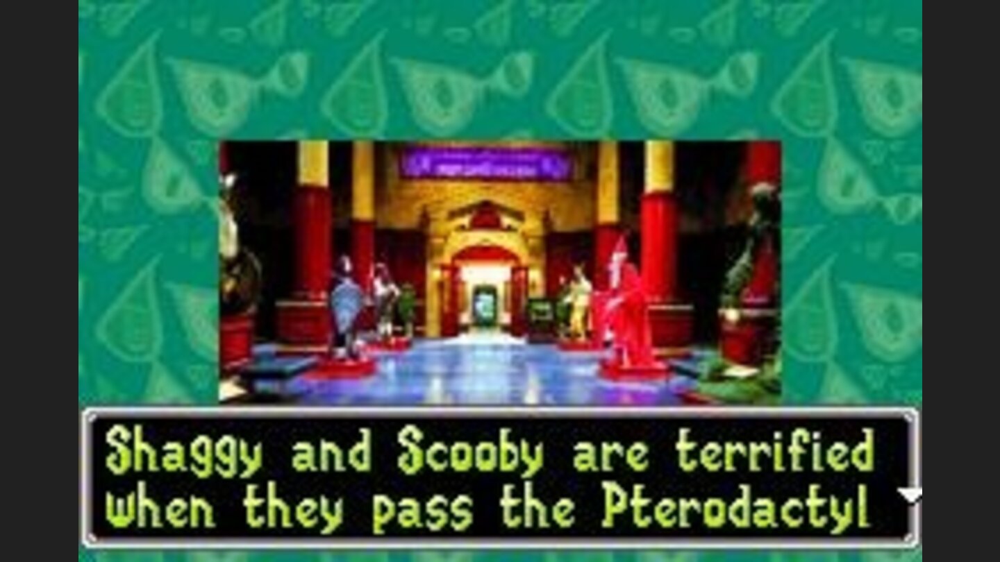 Between each level, you have a short narrative of whats happening