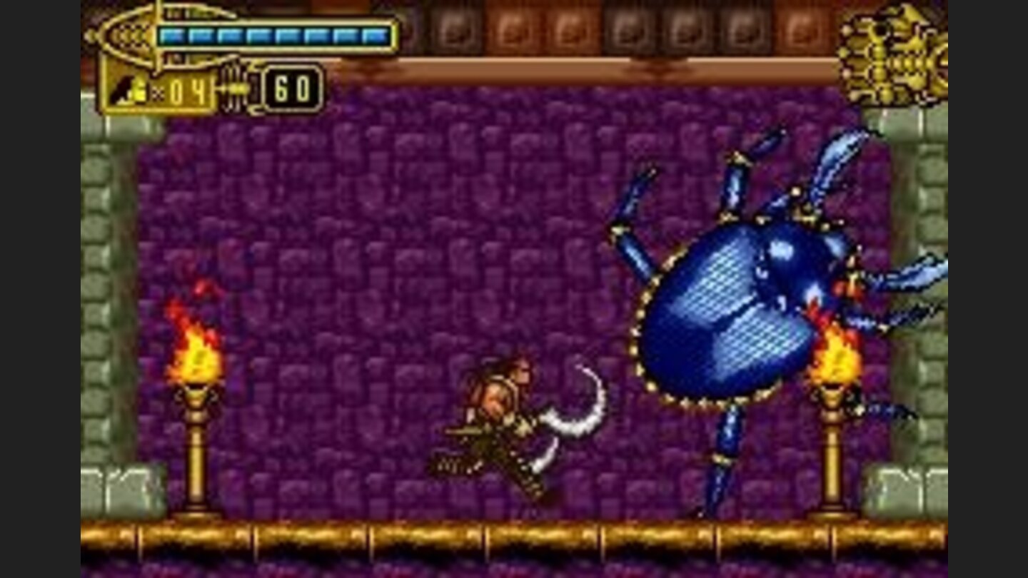 This gigantic beetle is other boss: attack it without mercy!
