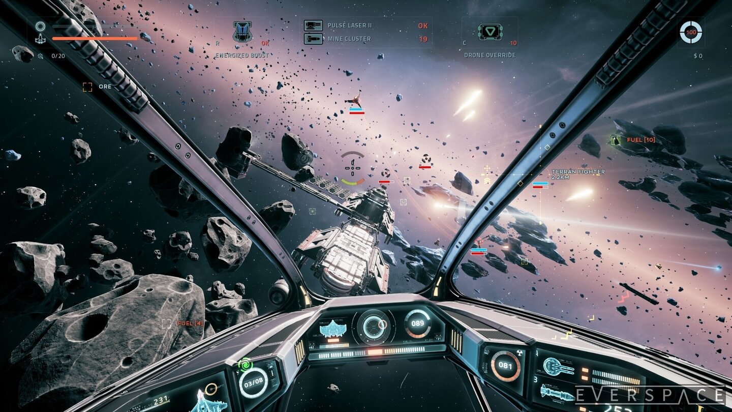 Screenshots aus der Beta - Everspace