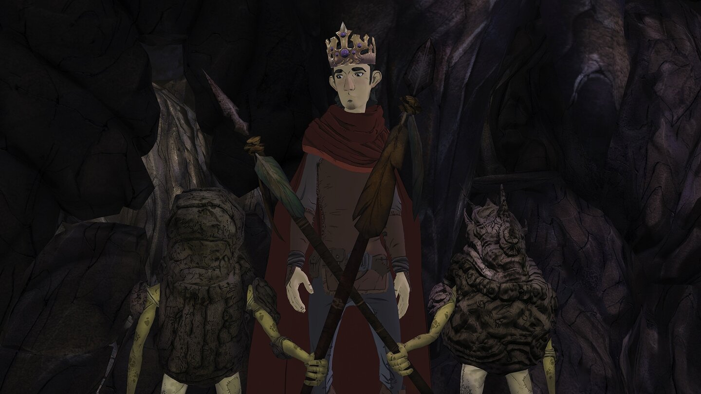 Screenshots aus Kings Quest: Kapitel 2 Stein oder nicht Stein