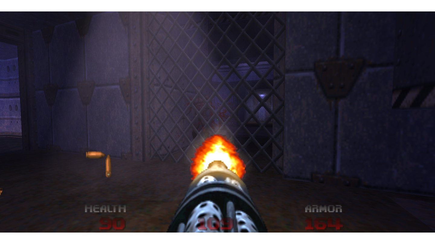 Screenshots der Mod-Portierung Brutal Doom 64