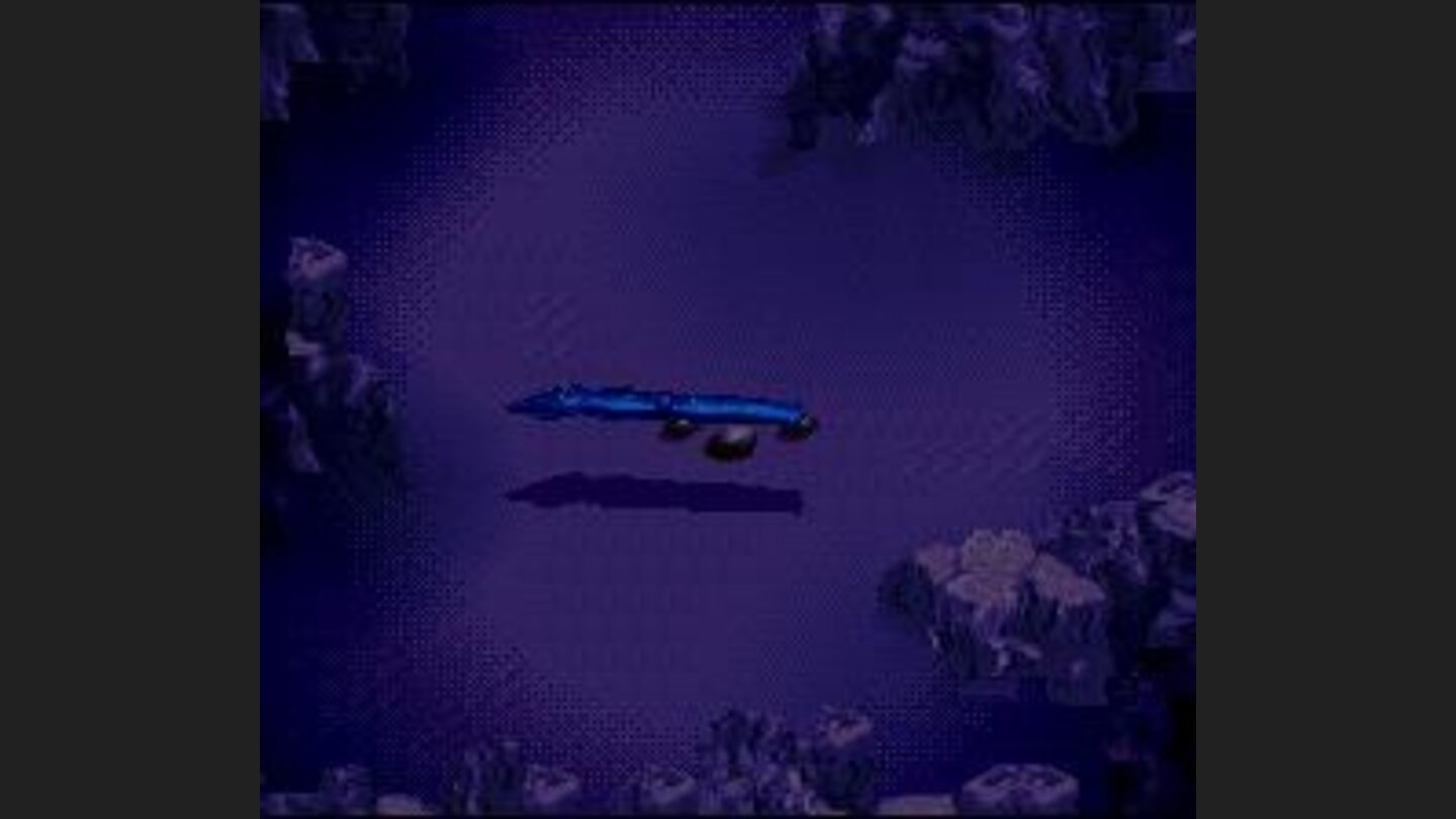 A side view of the large SeaQuest