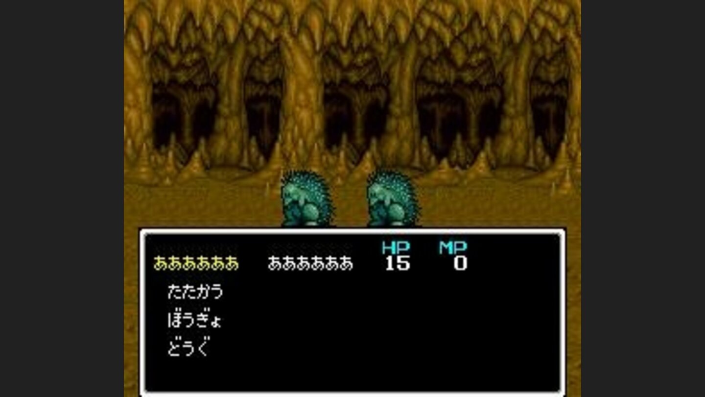 Battle in a dungeon