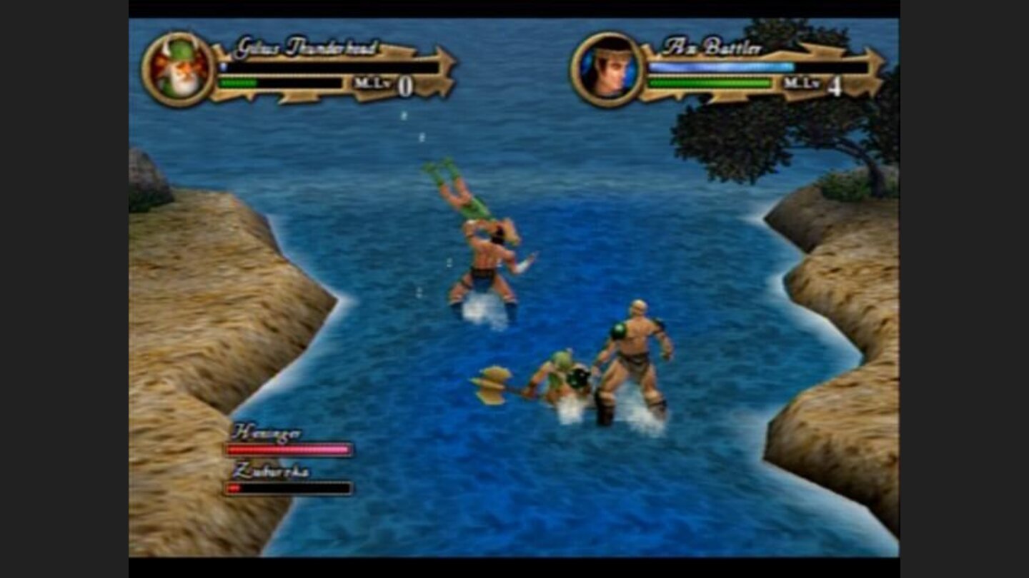 Rapidly press the attack button to make a combo and toss the enemy away