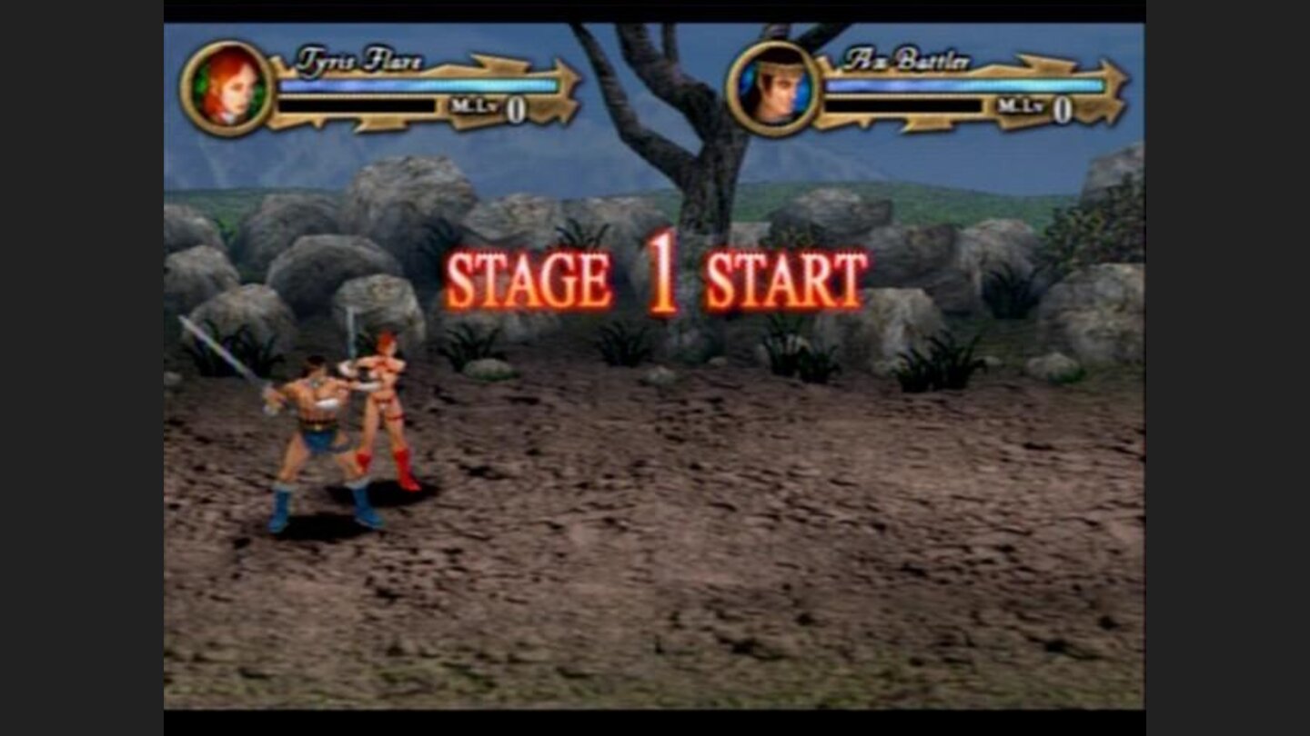 Starting the first stage (game is split in several stages)