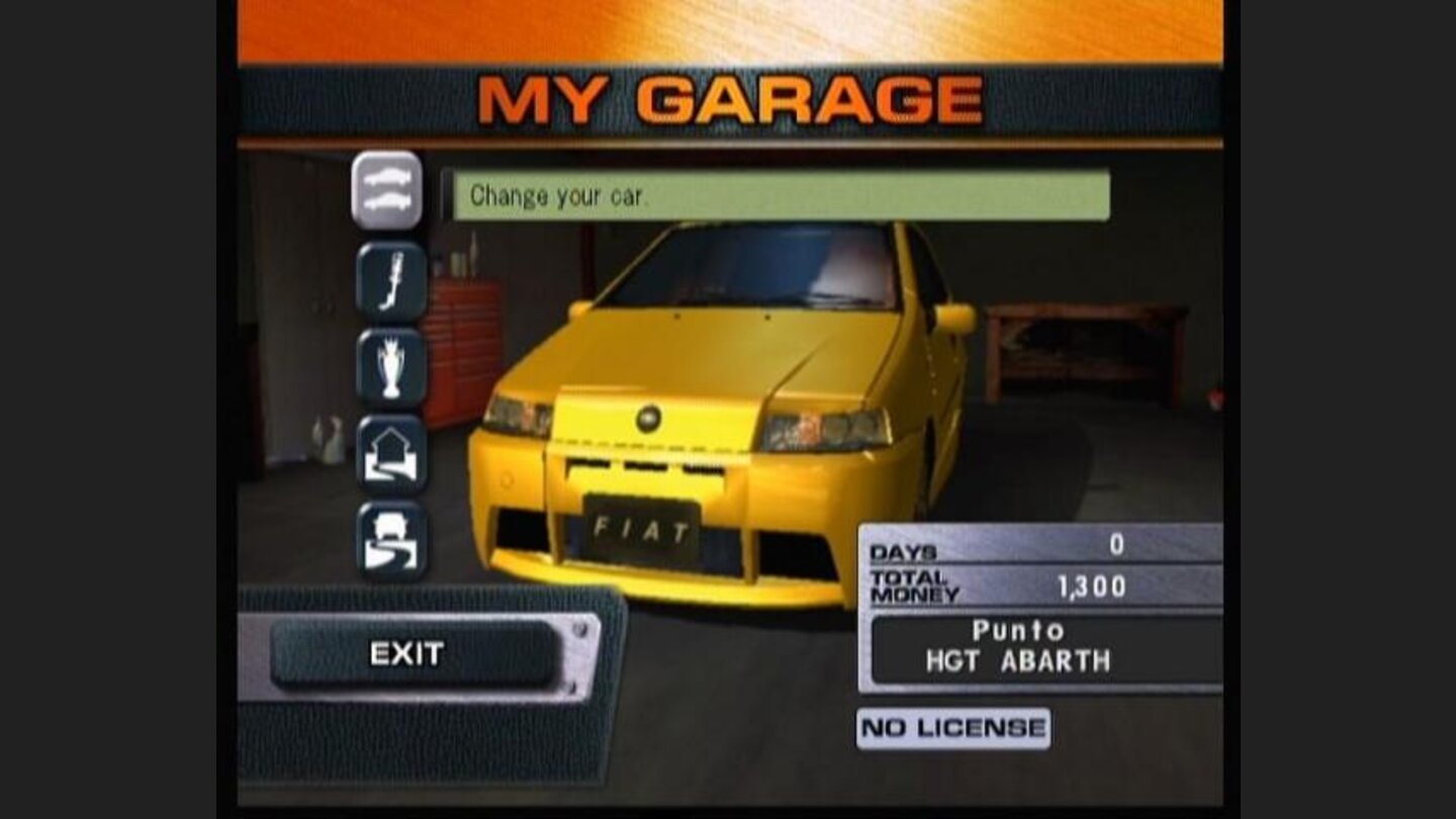 When you have the wheels, you can take it for a test drive, change some parts, upgrade the beast, or try and win some cup.