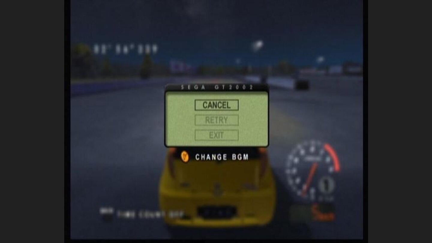 Ingame menu allows you the most basic options from the first screen.