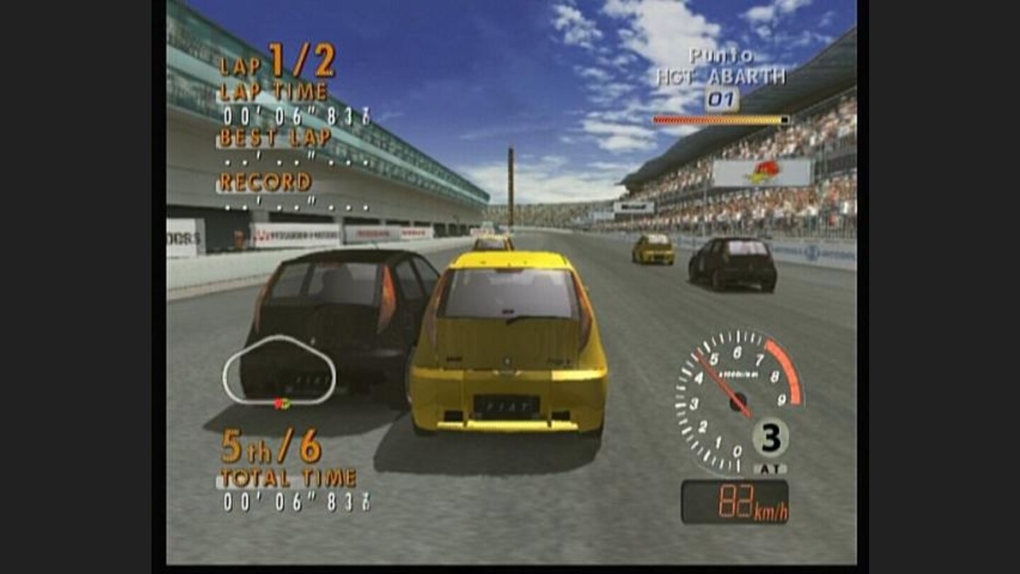 So the race wouldnt be unfair, all the opponnents have the same type of car, maybe a little more or less upgraded, though.