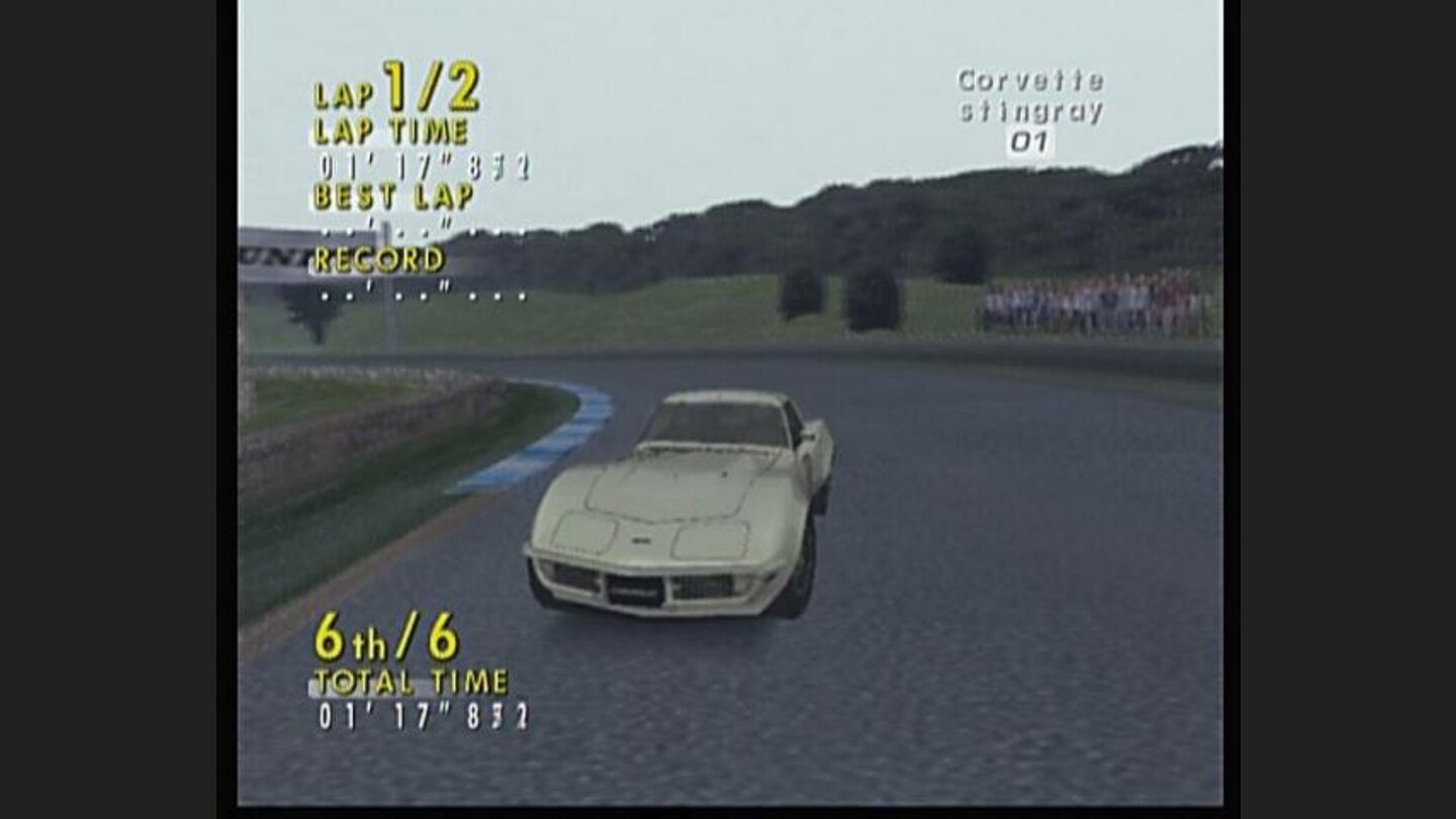 You can watch your car from ahead, but price of admission to those who can drive a car in this mode for longer than 5 secs without going off road.