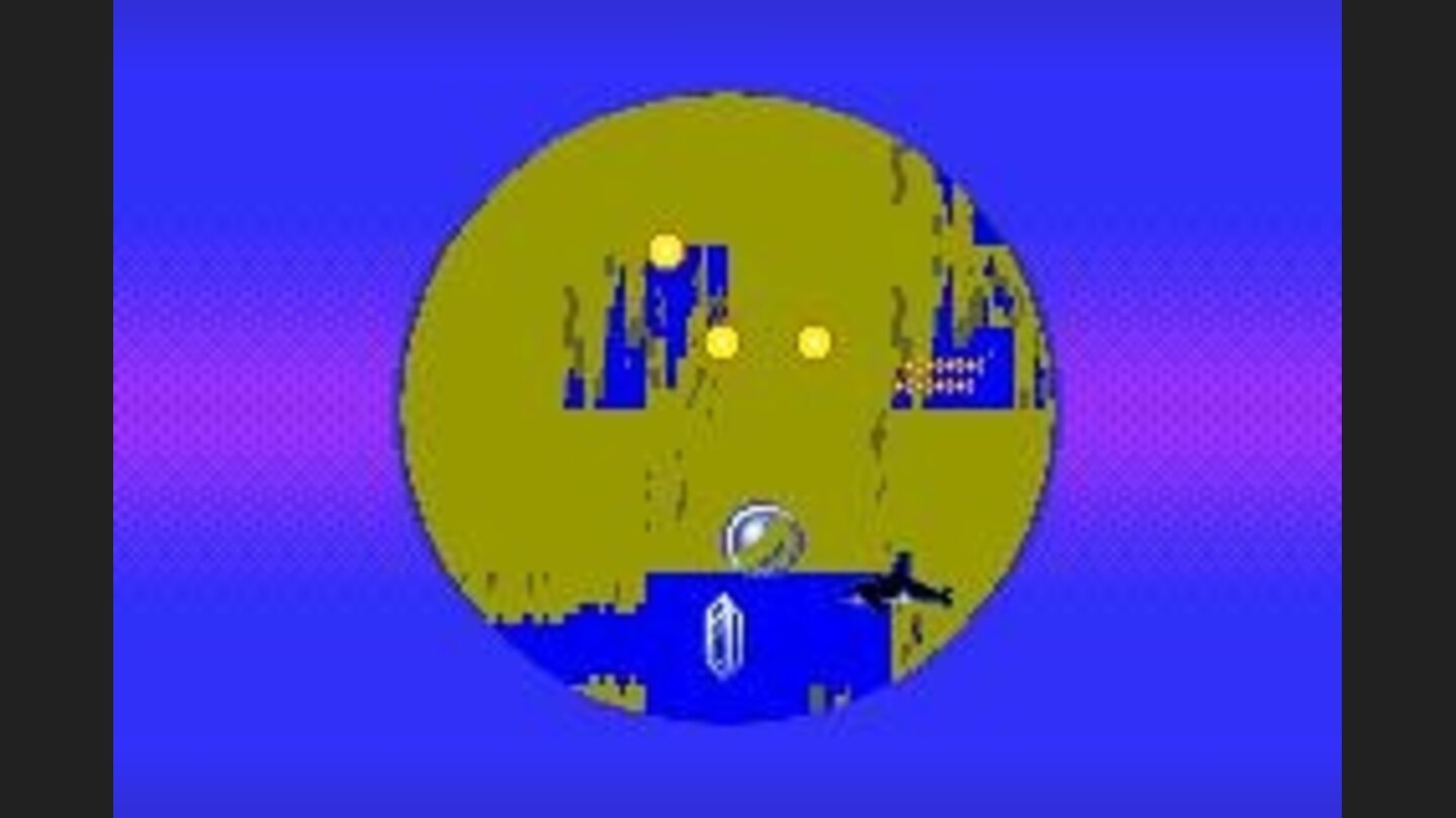 Ecco the Dolphin: Eccos sonar produces these high resolution maps.