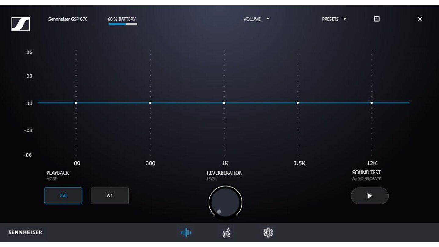 Sennheiser GSP 670 Software Equalizer