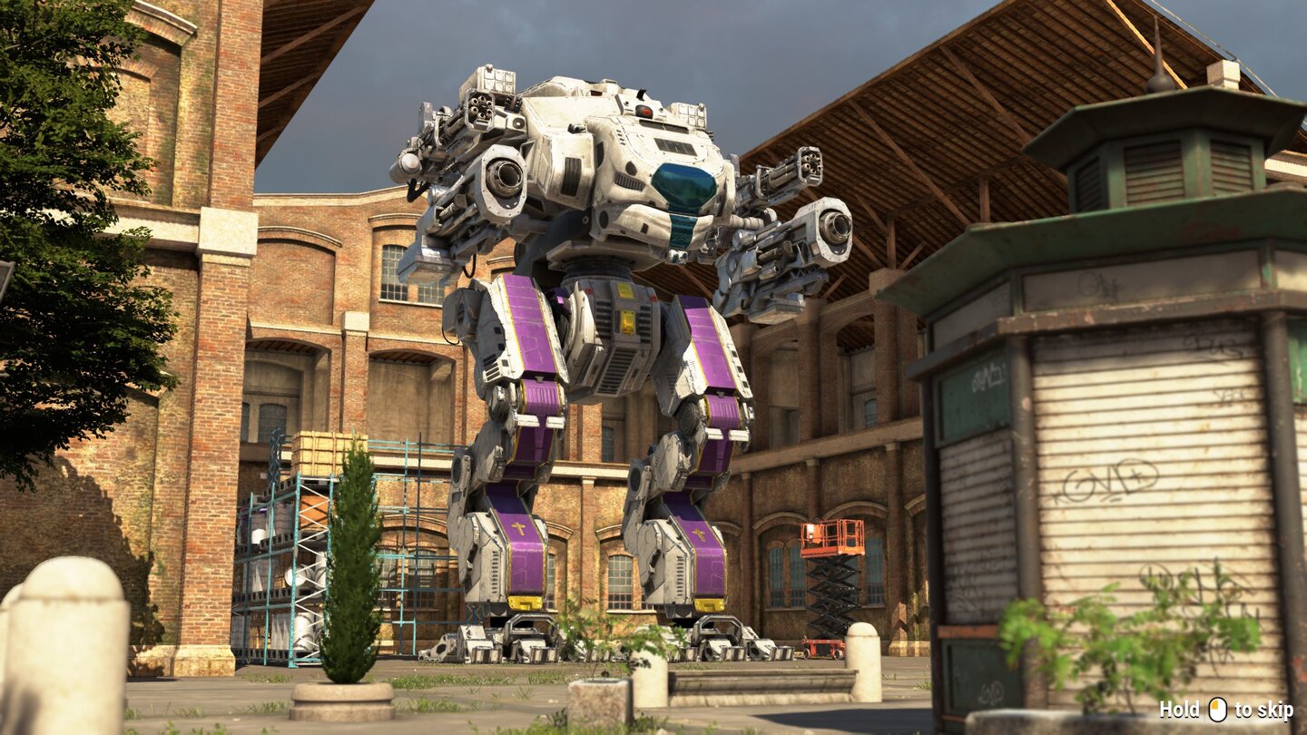 Die Mech-Sequenzen gehören zu den Highlights im Spiel.