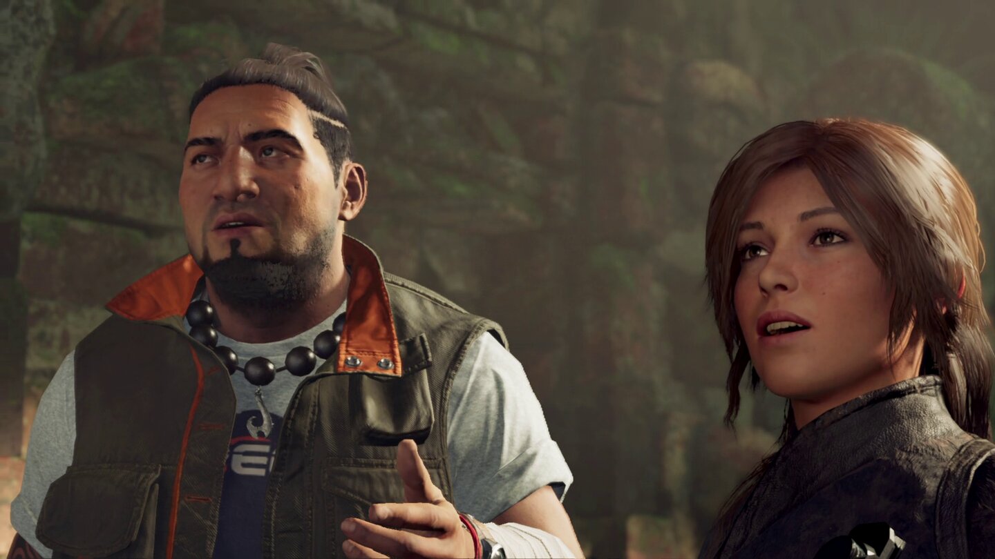 Shadow of the Tomb RaiderLaras bester Freund Jonah ist ebenfalls wieder mit von der Partie.