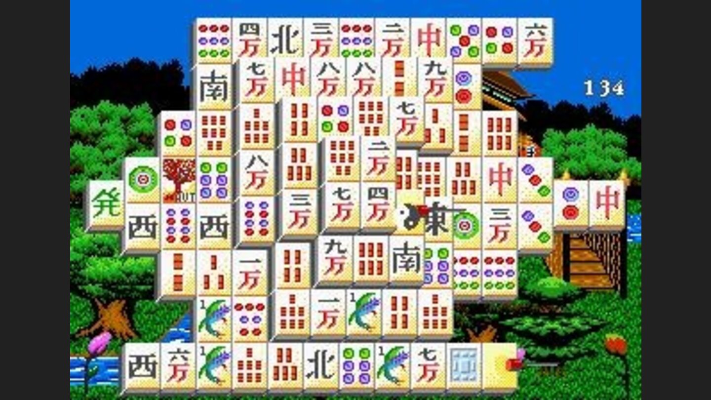 A few moves in, but the key tiles are still there