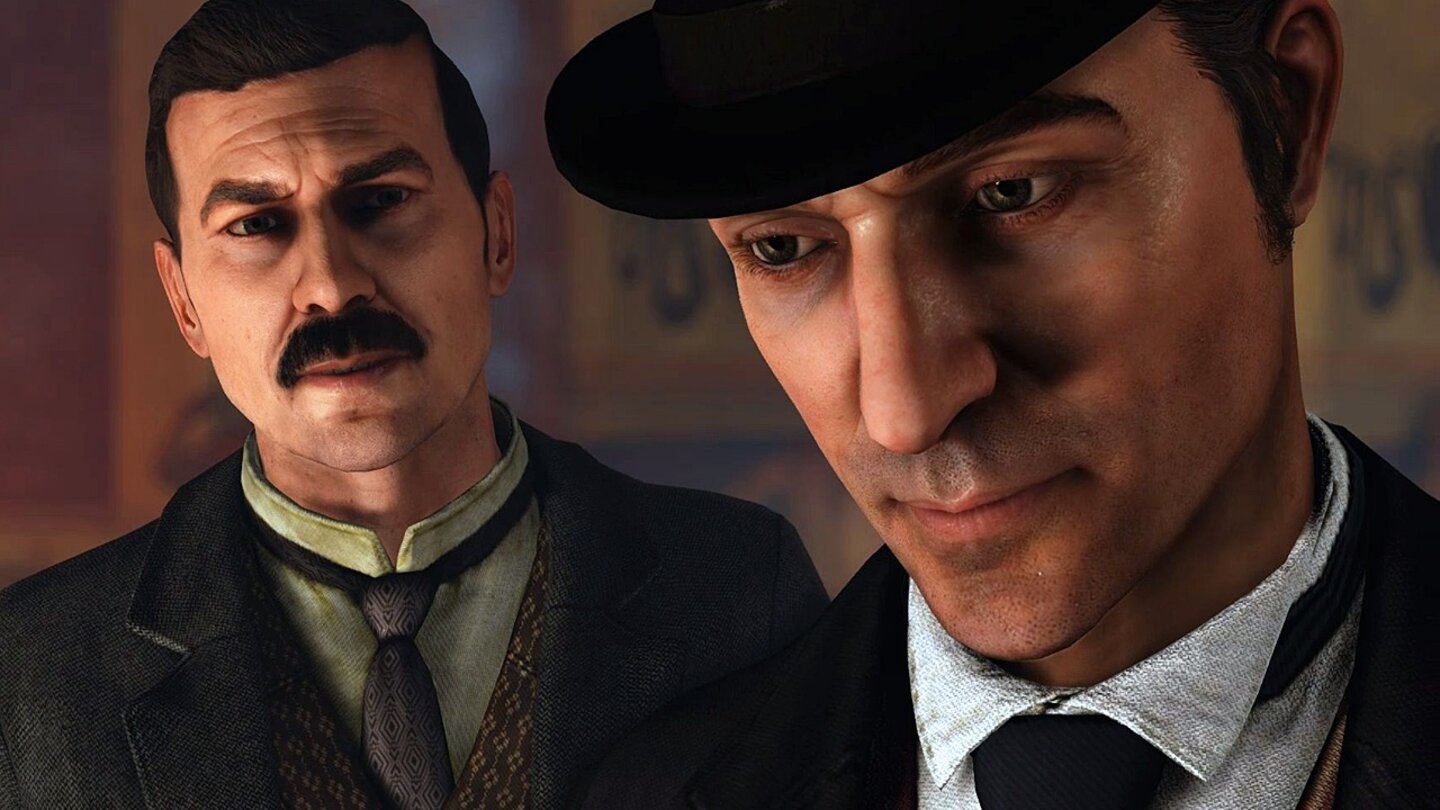 Sherlock Holmes: Crimes and PunishmentsCrimes and Punishments gelingt, was so viele Knobeladventures nicht schaffen: Wir fühlen uns wirklich wie ein Detektiv. In sechs abwechslungsreichen und spannend inszenierten Fällen sammeln wir Hinweise, verhören Zeugen und lösen Rätsel - wen wir als Täter überführen, ist letztlich aber unserer eigenen Auffassungsgabe überlassen. Denn auch wenn wir daneben liegen, geht die Story weiter. Dafür gibt es lebenslang 85!