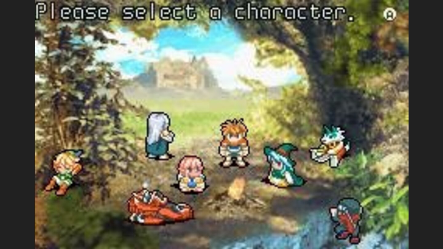 Choose from 8 different characters