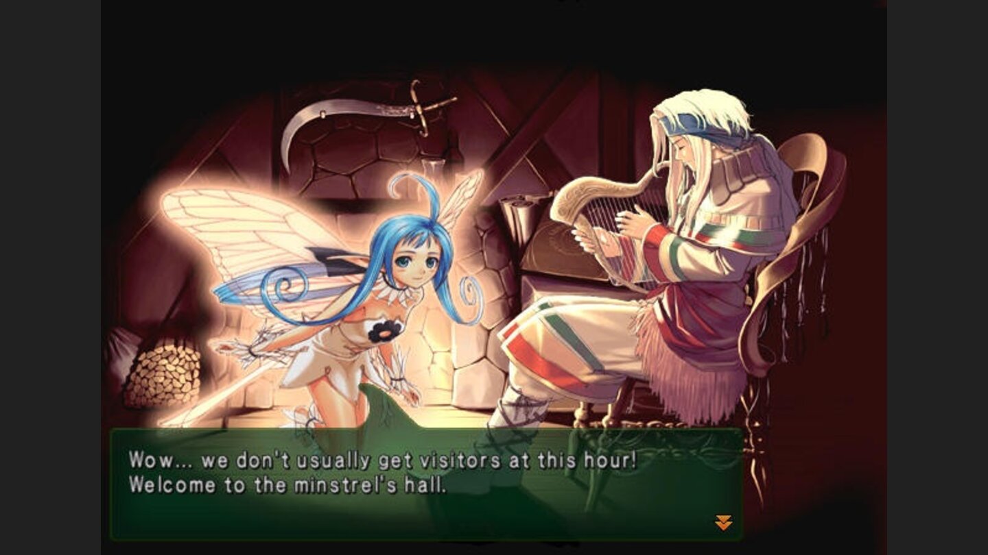 The storyteller and his faerie start things off