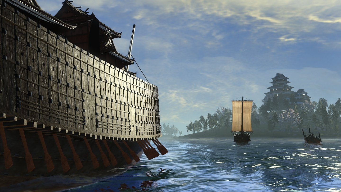 Shogun 2 Total WarScreenshot von den See-Einheiten